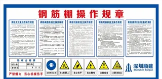 钢筋棚操作规程图片