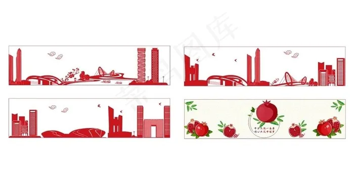 南京建筑 地标图片cdr矢量模版下载