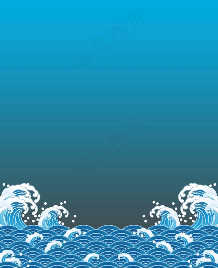 海浪图图片(14172X17952(DPI:300))psd模版下载