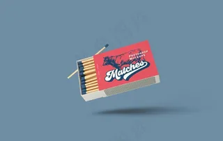 火柴盒样机图片