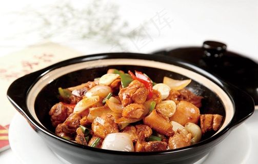 生啫三黄鸡图片