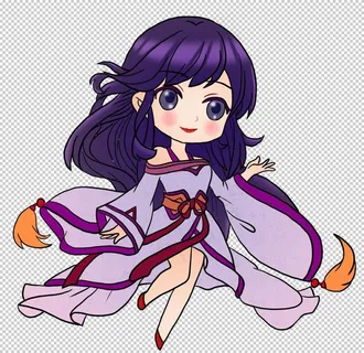 少女卡通插画仙女漫画人物素材图片