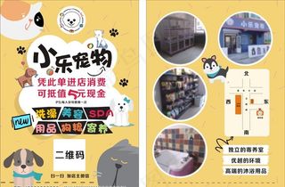 宠物传单图片