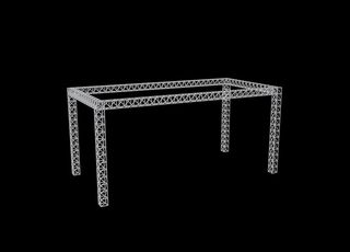 广告路演出摊桁架立体图片