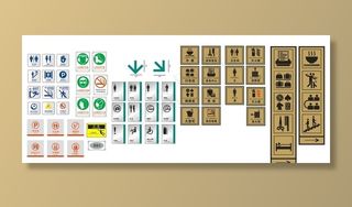 公共区域标识图片