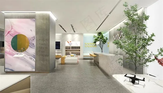 智慧手机体验店铺设计手机店面图片 智慧手机体验店铺设计手机店面图片