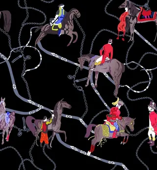 链条 简笔马人图片