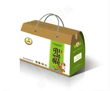 豆干包装盒 礼品盒展开图图片