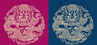 圆形底纹 中国风 矢量纹饰图片