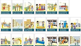 安全施工 安全知识 安全漫画图片