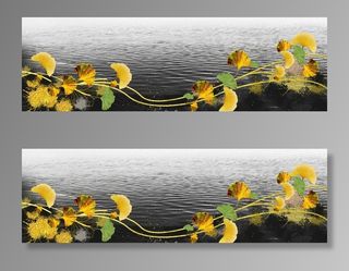 轻奢装饰画图片