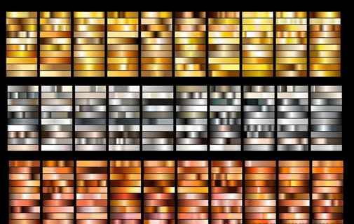 黄金金属渐变色图片