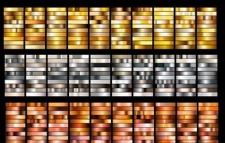 黄金金属渐变色图片