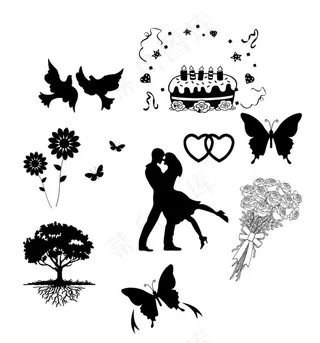 生日蛋糕 婚庆素材图片