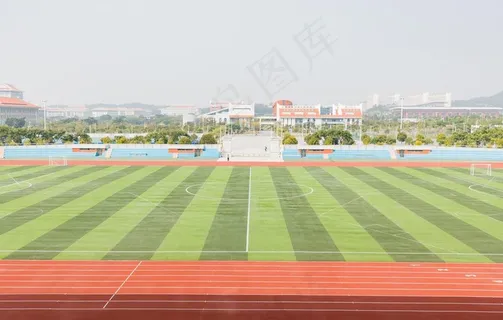 操场学校足球场运动背景素材图片
