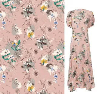 女装定位 小碎花 设计 炫彩图片