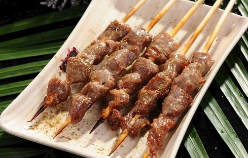 烤牛肉串图片 烤牛肉串图片