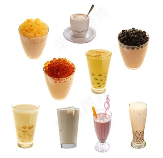 奶茶素材图片