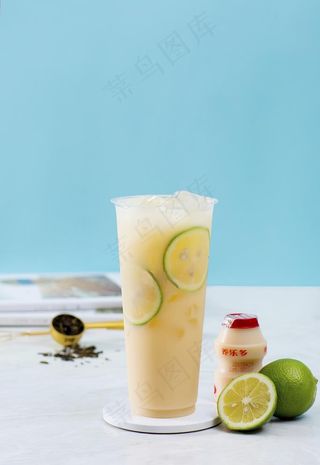 柠檬养乐多图片