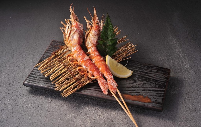 盐烤大虾图片