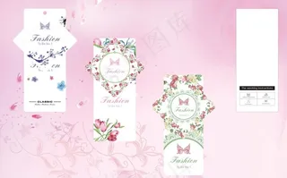 女装服装吊牌图片