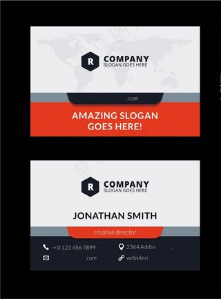 名片背景 名片设计 名片样板图片