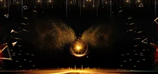 黑色发光背景图图片