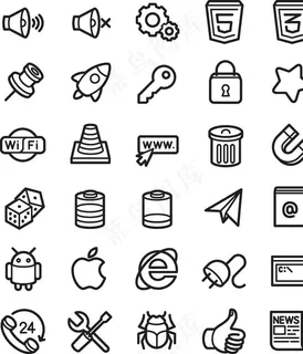 网页设置常用图标图片