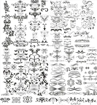 欧式花纹花边图片