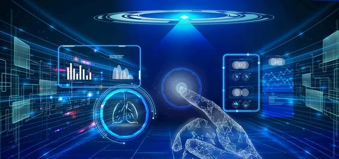 科技 科技底纹图片