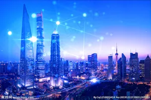 科技城市背景图片
