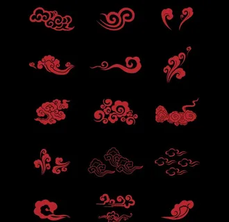 中国风祥云图案花纹底纹PNG图片 中国风祥云图案花纹底纹PNG图片