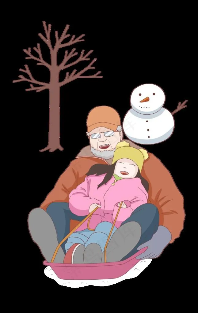 滑雪图片psd模版下载