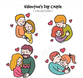 幸福情人节情侣图片