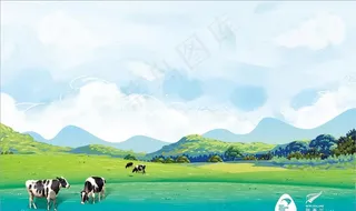 大草原背景图片