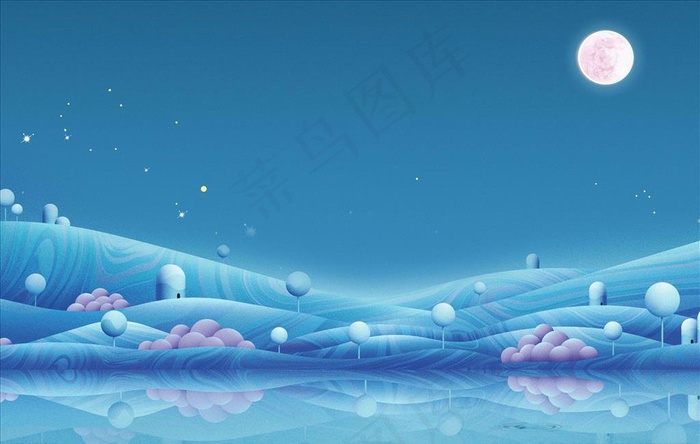卡通装饰画图片(5204X3466(DPI:150))psd模版下载