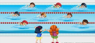 卡通运动员图片