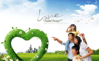 全家福背景图片