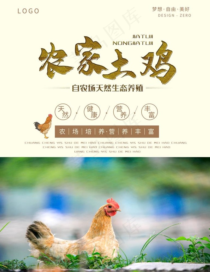 土鸡图片