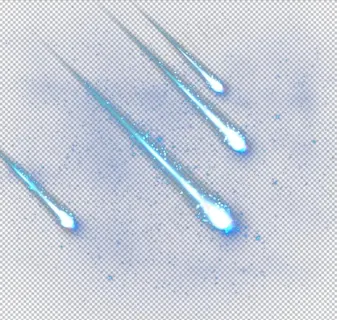 流星免抠元素图片