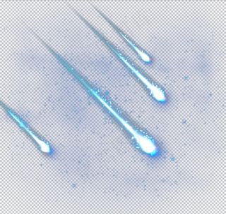 流星免抠元素图片