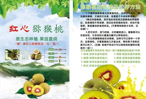 红心猕猴桃图片