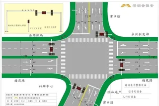 电子警察装置图片