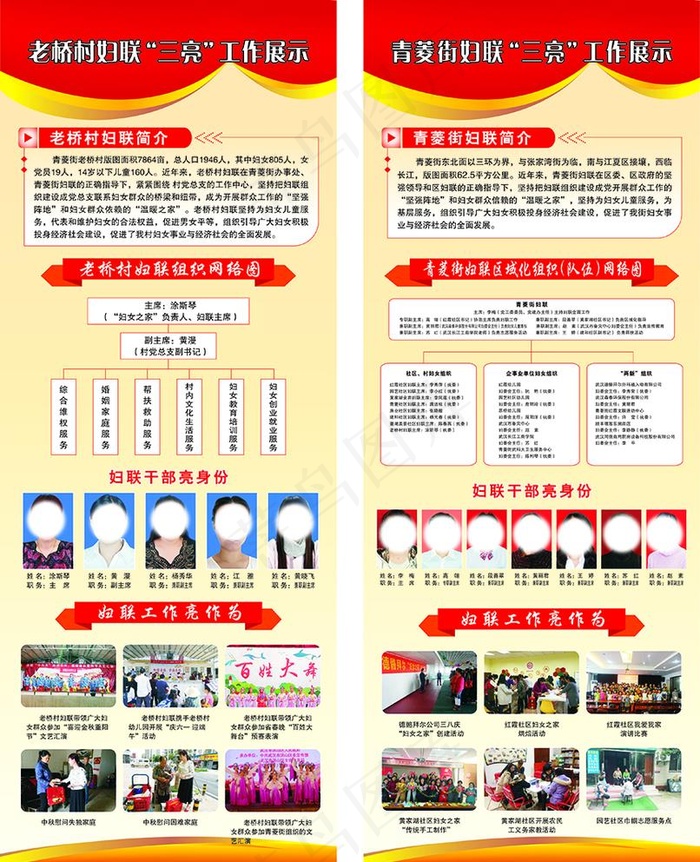 社区易拉宝图片