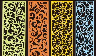 镂空雕花 玄关图案 装修花纹图片