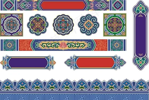 边框花纹图片 边框花纹图片