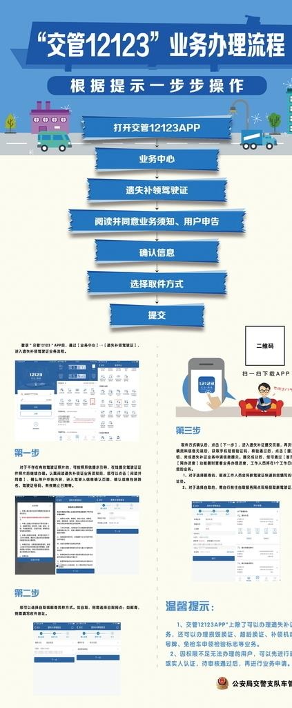 交管12123-展架图片(3780X8503(DPI:120))psd模版下载