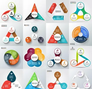 商务信息图表图片