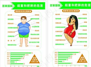 肥胖的危害图片