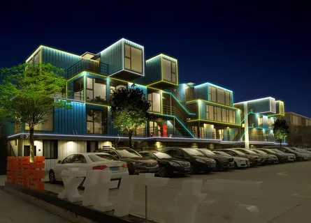 大柏树 集装箱创客走图片